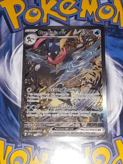 Greninja EX SVP 132 Promo Shrouded Fable Pokemon TCG - Image 1