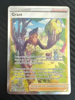 Pokemon TCG Grant GG62/GG70 Crown Zenith: Galarian Gallery Holo Full Art NM - Image 1