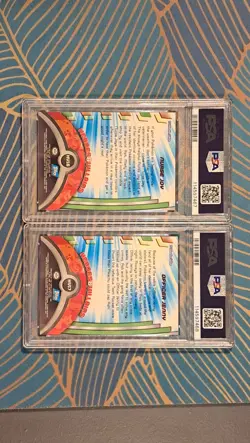 Pokemon TOPPS 2000 PSA 8 Nurse Joy Foil And PSA 8 Officer Jenny Foil - Image 3