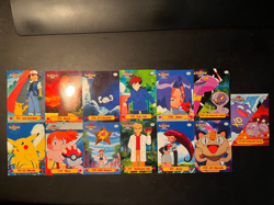 13 POKEMON TOPPS 1998 TV ANIMATION EDITION ENTIRE SERIES TV1-TV13 - Image 1