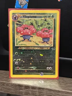 2001 POKEMON SOUTHERN ISLANDS #17/18 VILEPLUME HOLO PROMO - Image 1