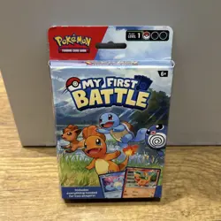 Pokemon My First Battle Two Mini Starter Decks Charmander & Squirtle Sealed New - Image 1