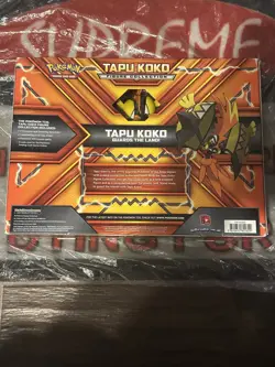 Tapu Koko Figure Collection - Pokemon TCG - Sealed Box - Figure 4 Booster Packs - Image 2