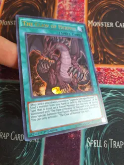 Yu-Gi-Oh! TCG The Claw of Hermos DRL3-EN067 Ultra Rare 1st Edition Near Mint - Image 2