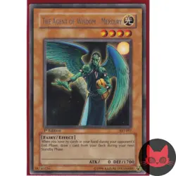 Yugioh The Agent of Creation - Mercury AST-007 Rare 1st Edition NM - Image 1