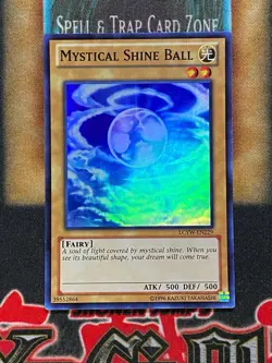Yugioh Mystical Shine Ball LCYW-EN229 Super Rare NM - Image 1