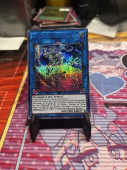 Yugioh Crusadia Equimax MP19-EN107 Secret Rare No Name No Imprint Misprint - Image 1