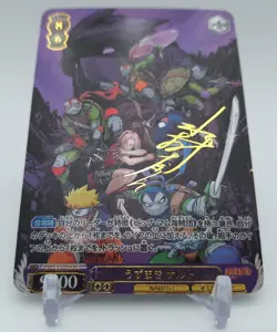 Sakura Haruno + Naruto X Teenage Mutant NINJA Turtles Rare Influence ACG Card - Image 1