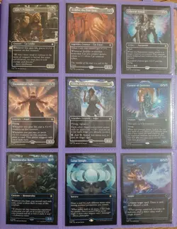 MTG Foundations (25) Borderless & Extended Art Cards Lot Foil & Non-Foil NM+ - Image 1