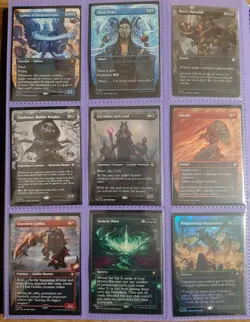 MTG Foundations (25) Borderless & Extended Art Cards Lot Foil & Non-Foil NM+ - Image 2