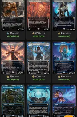 MTG Foundations (25) Borderless & Extended Art Cards Lot Foil & Non-Foil NM+ - Image 5