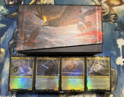 LoTR MtG full set Shrinkwrapped Decks Shipped in Collector Bundle Box SHIPS FREE - Image 1