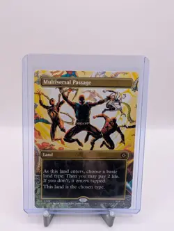 Multiversal Passage [Borderless] #206 Magic Marvel Spider-Man Regular - Image 1