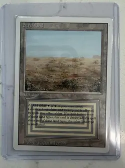 Mtg Magic Revised Scrubland Near Mint Dual Land Reserve List - Image 1