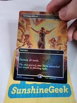 Armageddon (Rainbow Foil) Secret Lair Drop Foil - Image 2