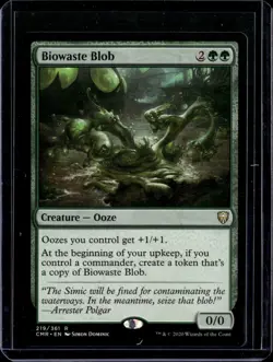 Biowaste Blob - 219 - CMR - NM - MTG Magic the Gathering - Image 1