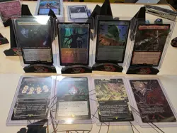 Magic The Gathering: Final Fantasy 8 Card Lot Borderless Foil Rare - Image 1