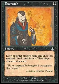 MTG - (U) Urza's Destiny - Encroach LP - Image 1