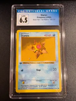 Staryu 065/102 Base Set (Shadowless) Regular for sale online - Image 1