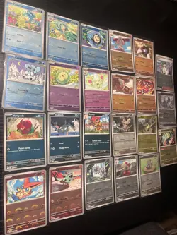 Pokemon TCG Lot of 27 Pokeball Pattern Cards - Black Bolt - NM - Image 1