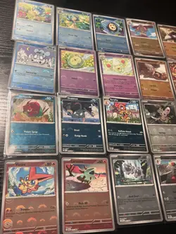 Pokemon TCG Lot of 27 Pokeball Pattern Cards - Black Bolt - NM - Image 3
