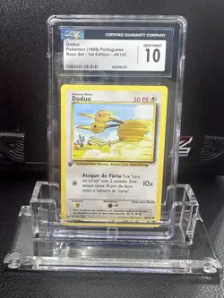 Pokemon Portuguese - Doduo - 1st Edition Base Set CGC 10 - Image 1