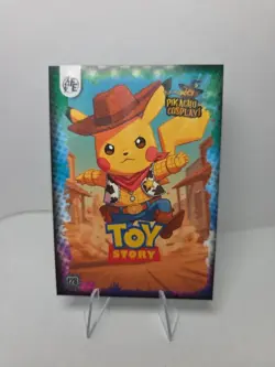 Toy Story (Pikachu) #128 - Wave Holo - Electric Pikachu Cosplay - Pokemon - Image 1