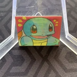 Squirtle No. 007 Meiji Zoom Up Lenticular Japanese Pokemon Card ~ MP - Image 3