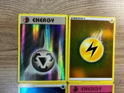 Lot Of 4 Pokemon Holo Energy Cards 2016 2020 - Image 2