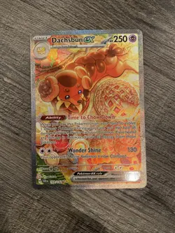 Pokemon Dachsbun ex - 169 NM 1st Edition Normal SV07: Stellar Crown - Image 3