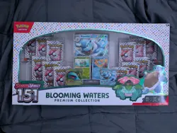 Pokemon TCG Blooming Waters 151 Premium Collection Sealed Box - Image 1