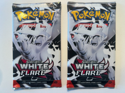 White Flare, 4 Booster Pack Lot, Sealed, Pokemon TCG, +Thundurus #209 Promo,Fast - Image 4
