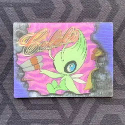 Celebi 6 Meiji 3D Lenticular Japanese Pokemon Card ~ MP - Image 1