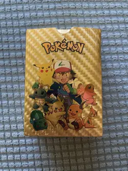Gold Foil Pokemon Card Set 110 Cards NIB Unsealed - Image 1