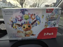 Pokemon TCG Prismatic Evolutions Costco 2-Pack - ETB & Booster Bundle Sealed - Image 1