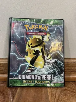 Pokemon Ultra Pro DIAMOND & PEARL SECRET WONDERS EMPTY USED BINDER - Image 1