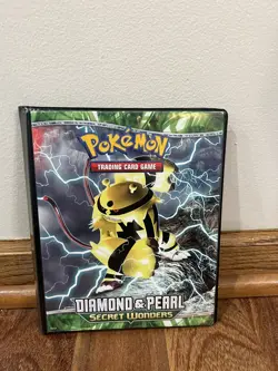 Pokemon Ultra Pro DIAMOND & PEARL SECRET WONDERS EMPTY USED BINDER - Image 2