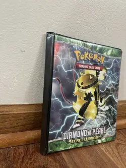 Pokemon Ultra Pro DIAMOND & PEARL SECRET WONDERS EMPTY USED BINDER - Image 3
