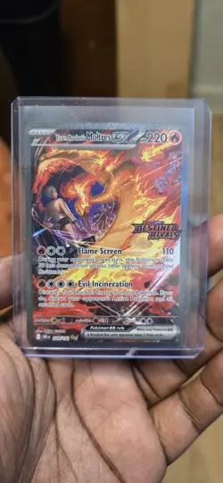 Pokemon Mega Charizard X EX 023 & Team Rocket's Moltres EX UPC Promos - NM - Image 3