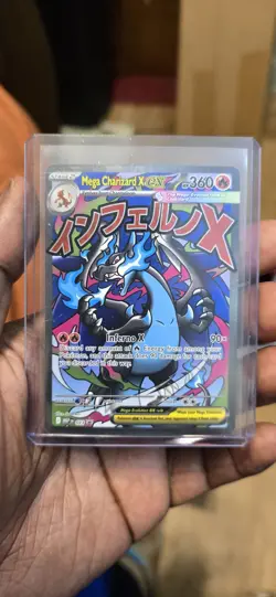 Pokemon Mega Charizard X EX 023 & Team Rocket's Moltres EX UPC Promos - NM - Image 5