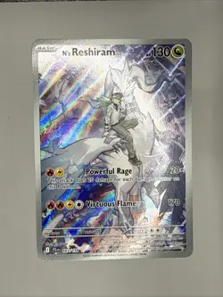N’s Reshiram 167/159 (Pokemon 2025) - Journey Together - IR - NM/MINT - Image 1