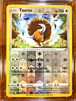Tauros Reverse Holo Rare #106 - CGC GEM MINT 10 - 2023 Crown Zenith - Pokemon - Image 2