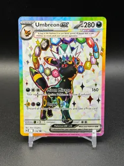 Pokemon Umbreon ex SVP 176 Premium Figure Collection Black Star Promo - Image 1