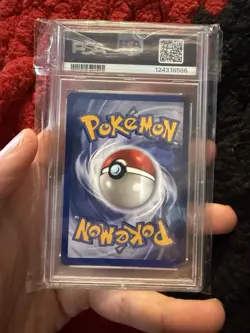 1999 1st edition Pokemon TCG Kabutops Holo Rare Card 9/62 Fossil PSA 8 - Image 2