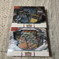 Pokemon Black Kyurem/Melmetal EX And Reshiram/Archaludon Collection Box Bundle - Image 2
