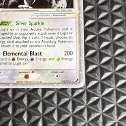 Lugia ex 105/115 Unseen Forces Holo Moderately played Pokemon TCG - Image 5