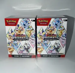 Pokemon TCG Scarlet & Violet Prismatic Evolutions Booster Bundle FACTORY SEALED! - Image 1