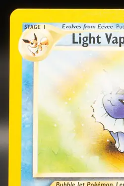 Pokemon TCG Card - Light Vaporeon 52/105 Neo Destiny Uncommon Vintage - Image 2