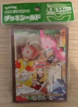 OFFICIAL POKEMON CENTER JAPANESE SERENA'S TEA PARTY DECK SLEEVES 64ct - Image 1