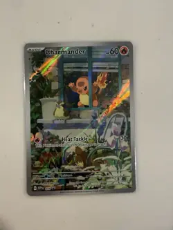Pokemon Charmander TCG Scarlet & Violet Promo 044 Full Art Holo Card - Image 1